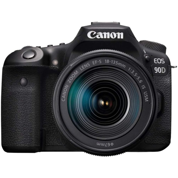 Canon DSLR Camera [EOS 90D] with 18-135 is USM Lens | Built-in Wi-Fi, Bluetooth, DIGIC 8 Image Processor, 4K Video, Dual Pixel CMOS AF, and 3.0...