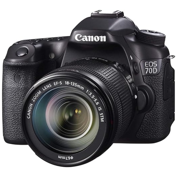 Canon EOS 70D Digital SLR Camera with 18-135mm STM Lens