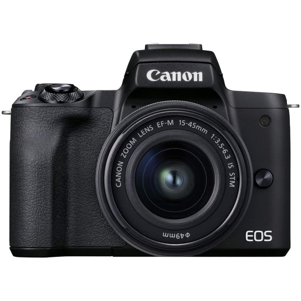 Canon EOS M50 Mark II + EF-M 15-45mm is STM Kit Black