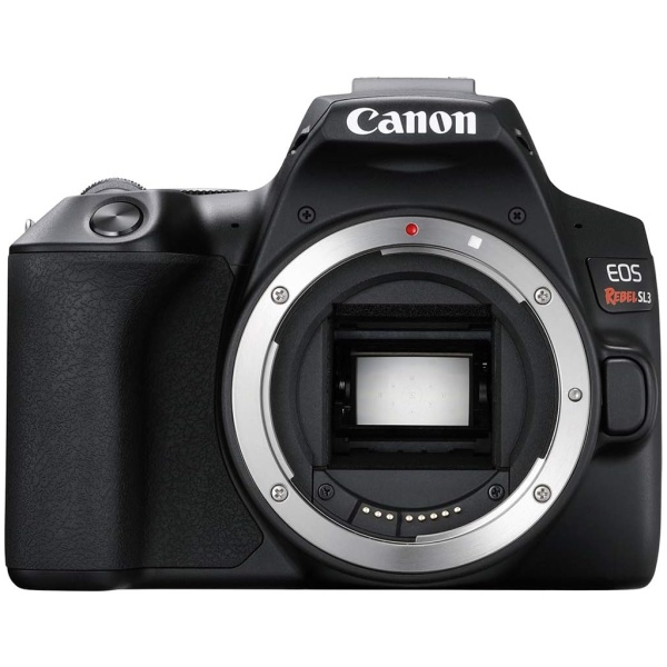 CANON EOS Rebel SL3 DSLR Camera, Built-in Wi-Fi, Dual Pixel CMOS AF and 3.0 inch Vari-Angle Touch Screen, Body, Black