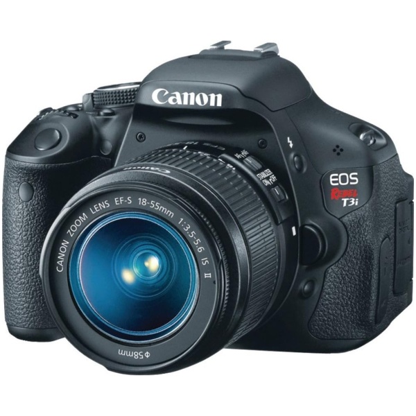 Canon EOS Rebel T3i Digital SLR Camera with EF-S 18-55mm f/3.5-5.6 is Lens (Discontinued by Manufacturer)