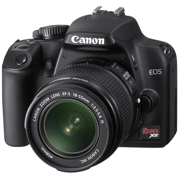 Canon Rebel XS DSLR Camera with EF-S 18-55mm f/3.5-5.6 IS Lens (Black) (OLD MODEL)