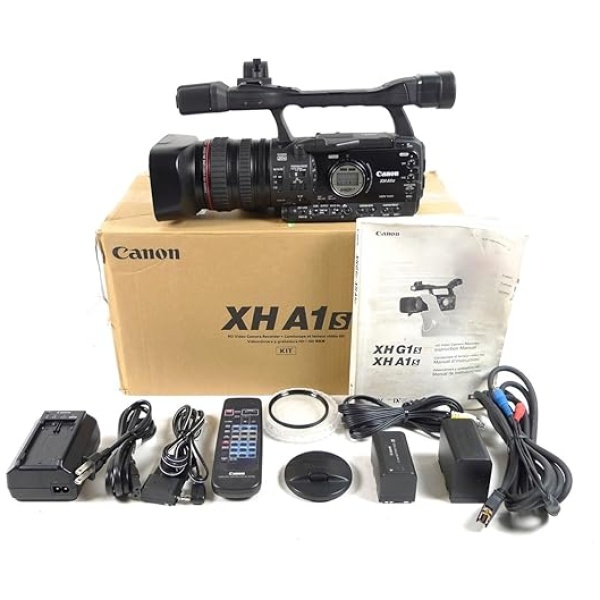 Canon XH-A1S 3CCD HDV High Definition Professional Camcorder with 20x HD Video Zoom Lens III (Discontinued by Manufacturer)