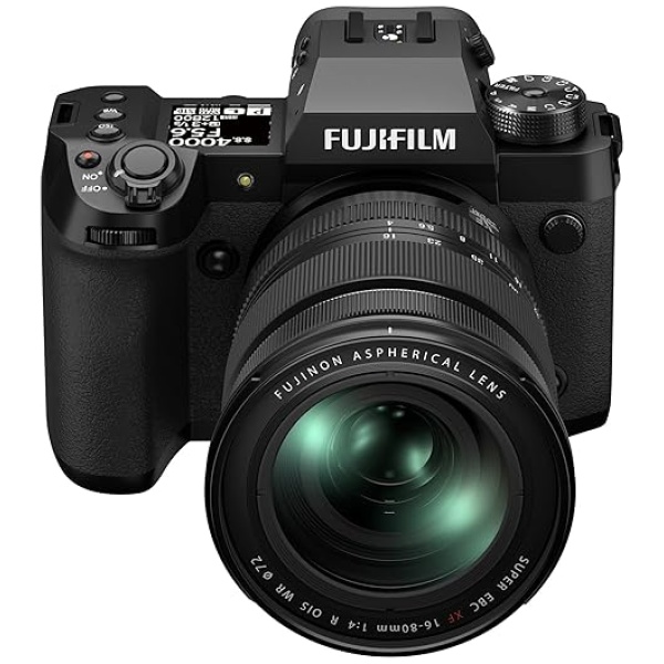 Fujifilm X-H2 Mirrorless Digital Camera XF16-80mm Lens Kit - Black