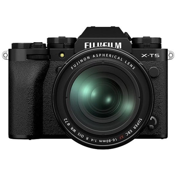 Fujifilm X-T5 Mirrorless Digital Camera XF16-80mm Lens Kit - Black