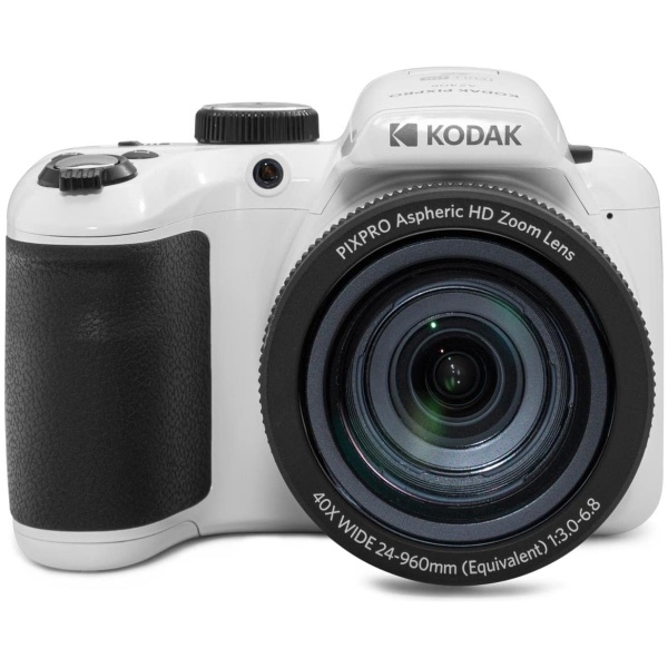 KODAK PIXPRO AZ405-WH 20MP Digital Camera 40X Optical Zoom 24mm Wide Angle Lens Optical Image Stabilization 1080P Full HD Video 3" LCD Vlogging...