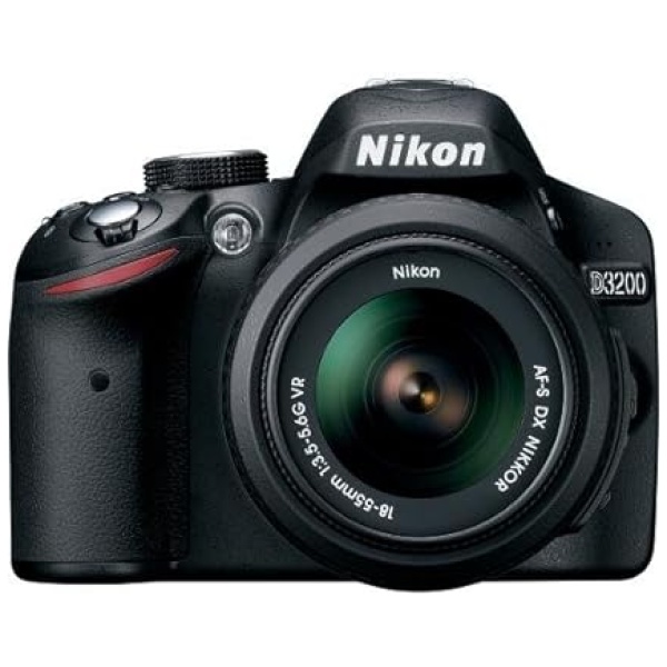 Nikon D3200 24.2 MP CMOS Digital SLR with 18-55mm f/3.5-5.6 AF-S DX NIKKOR Zoom Lens (Renewed)