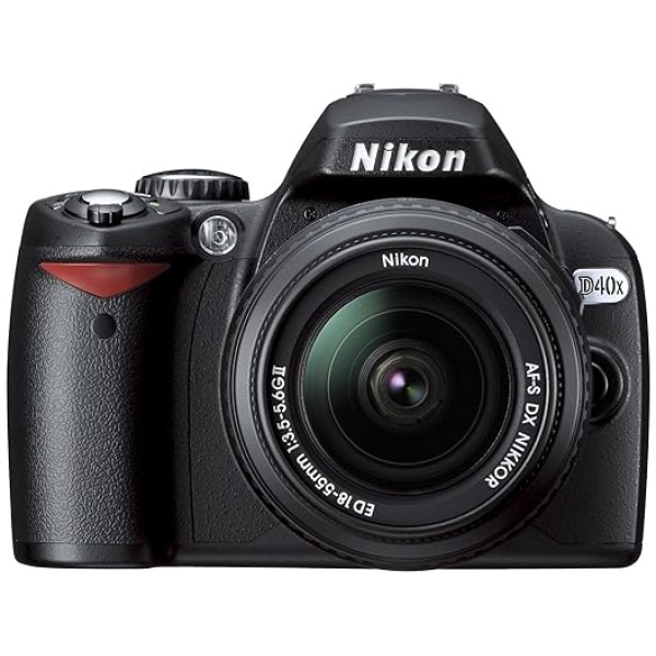 Nikon D40x 10.2MP Digital SLR Camera with 18-55mm f/3.5-5.6G ED II AF-S DX Zoom-Nikkor Lens (OLD MODEL)