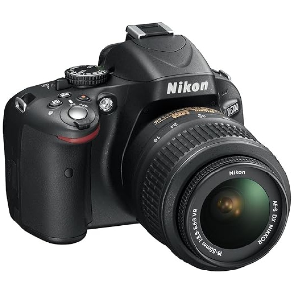 Nikon D5100 16.2MP Digital SLR Camera & 18-55mm VR Lens Black