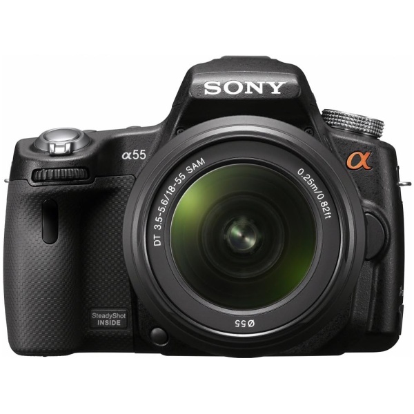 Sony a55 DSLR Camera with 18-55mm zoom lens