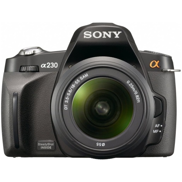 Sony Alpha A230L 10.2 MP Digital SLR Camera with Super SteadyShot INSIDE Image Stabilization and 18-55mm Lens (Discontinued by Manufacturer)