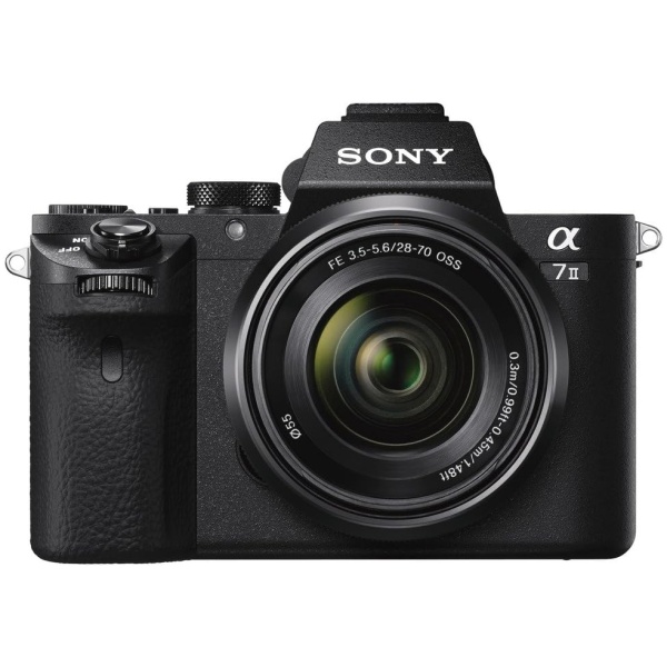 Sony Alpha a7 IIK E-mount interchangeable lens mirrorless camera with full frame sensor with 28-70mm Lens