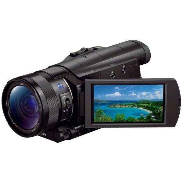 Sony FDR-AX100/B 4K Video Camera with 3.5-Inch LCD (Black)